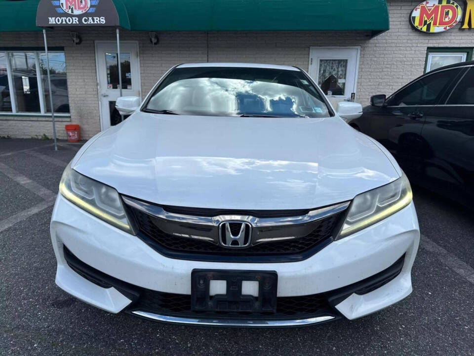 2016 Honda Accord for sale at MD MOTORCARS in Aberdeen, MD