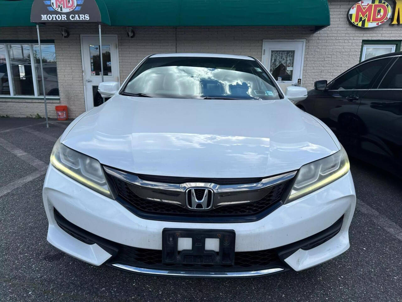 2016 Honda Accord for sale at MD MOTORCARS in Aberdeen, MD