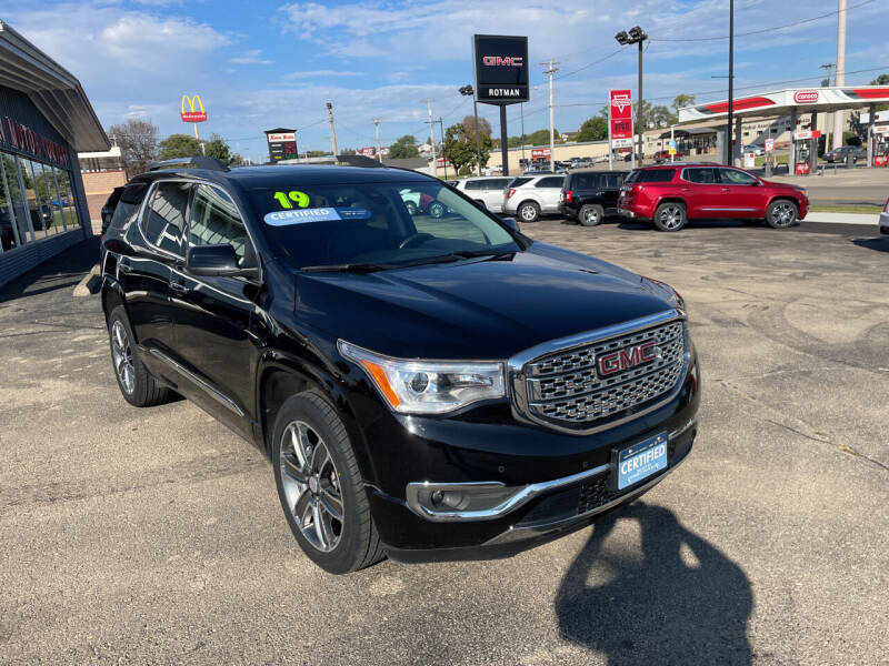 2019 GMC Acadia for sale at ROTMAN MOTOR CO in Maquoketa IA