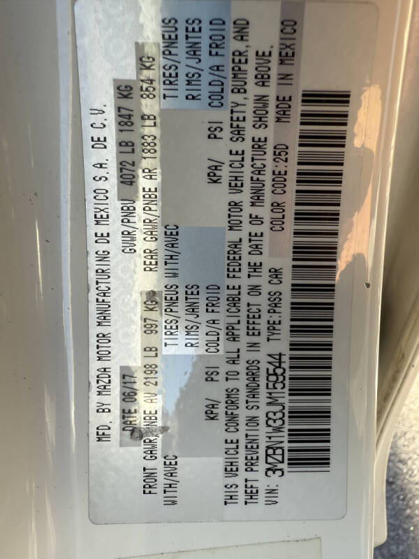 2018 Mazda MAZDA3 Grand Touring