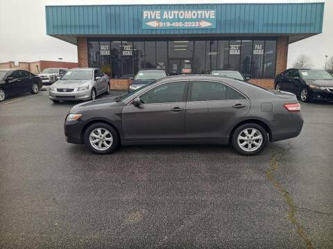2011 Toyota Camry for sale at Five Automotive in Louisburg NC