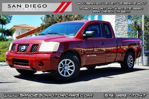 2005 Nissan Titan for sale at San Diego Motor Cars LLC in Spring Valley CA