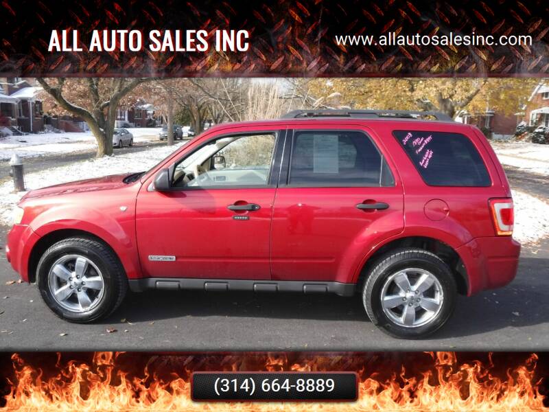 2008 Ford Escape for sale at ALL Auto Sales Inc in Saint Louis MO