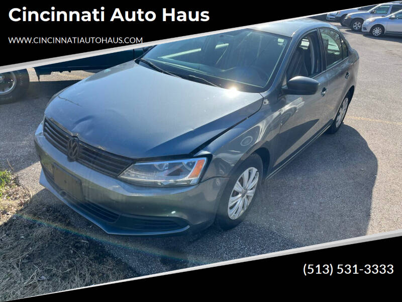 2013 Volkswagen Jetta for sale at Cincinnati Auto Haus in Cincinnati OH