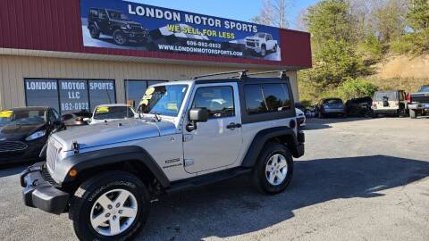 2014 Jeep Wrangler for sale at London Motor Sports, LLC in London KY