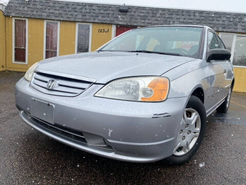 2001 Honda Civic for sale at Superior Auto Sales, LLC in Wheat Ridge CO