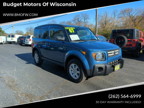 2007 Honda Element for sale at Budget Motors of Wisconsin in Racine WI