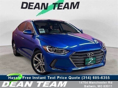 2017 Hyundai Elantra for sale at St. Louis Auto Finance in Saint Louis MO