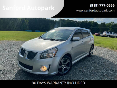 2009 Pontiac Vibe for sale at Sanford Autopark in Sanford NC