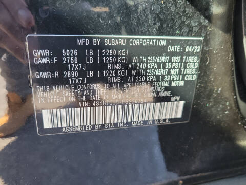 2023 Subaru Outback Wilderness