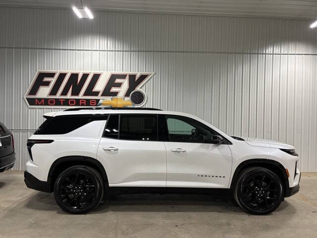 Used 2024 Chevrolet Traverse RS with VIN 1GNEVLKS3RJ153753 for sale in Finley, ND