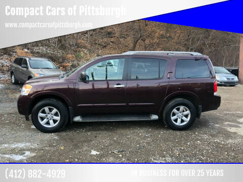 2013 Nissan Armada for sale at Compact Cars of Pittsburgh in Pittsburgh PA