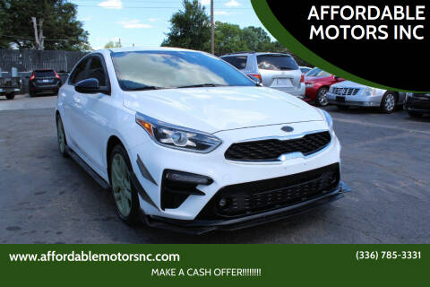 2019 Kia Forte for sale at AFFORDABLE MOTORS INC in Winston Salem NC