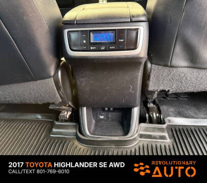 2017 Toyota Highlander SE