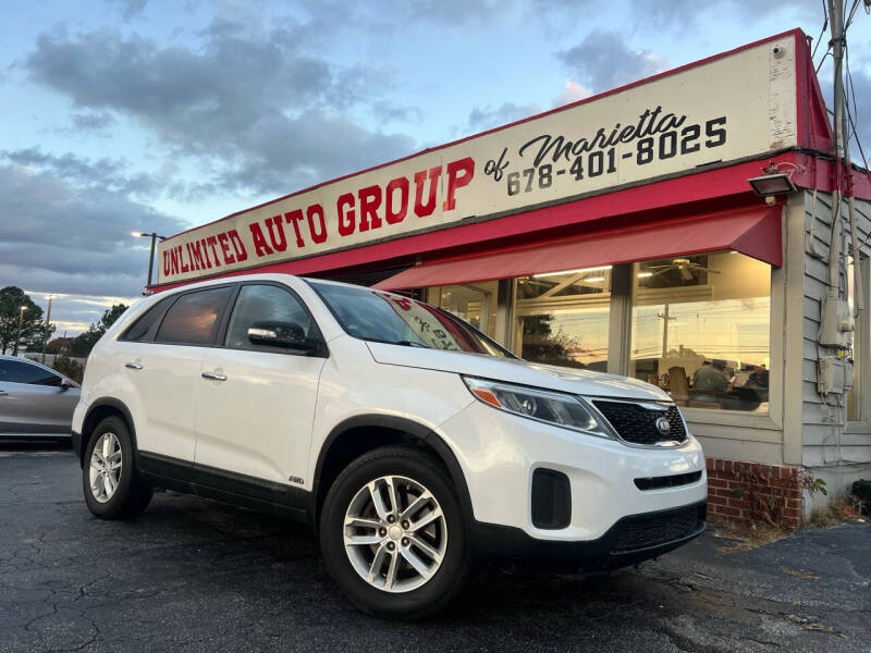 2014 Kia Sorento for sale at Unlimited Auto Group of Marietta in Marietta GA