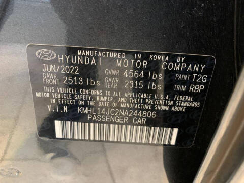 2022 Hyundai Sonata