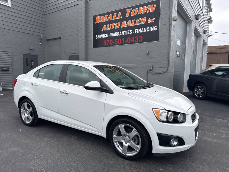 2015 Chevrolet Sonic for sale at Small Town Auto Sales Inc. in Hazleton PA