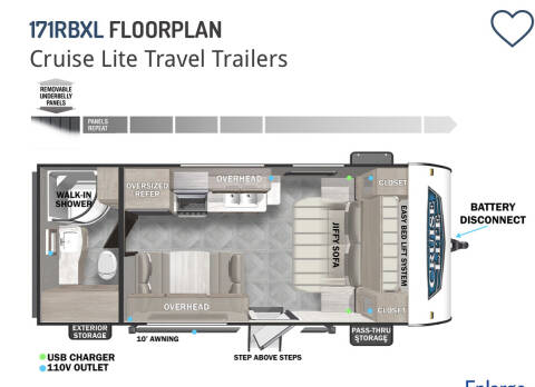 2023 SHOW PRICING!!! Forest River Salem 171RBXL for sale at McDowell RV Sales, Inc in North Branch MI