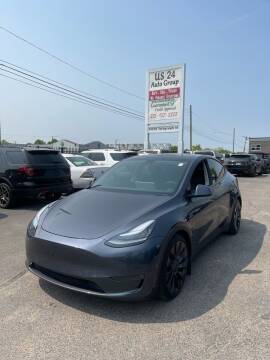 2020 Tesla Model Y for sale at US 24 Auto Group in Redford MI