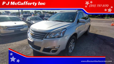 2016 Chevrolet Traverse for sale at P J McCafferty Inc in Langhorne PA