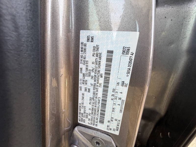 2016 Lincoln MKC Reserve