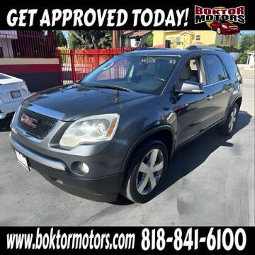 2012 GMC Acadia for sale at Boktor Motors in North Hollywood CA