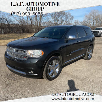 2013 Dodge Durango for sale at L.A.F. Automotive Group in Lansing MI