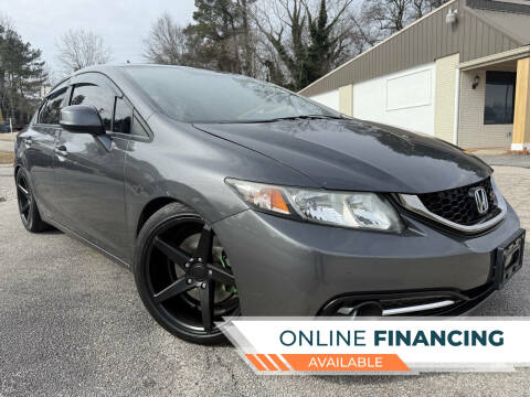 2013 Honda Civic for sale at Adams Auto Sales in Gainesville GA