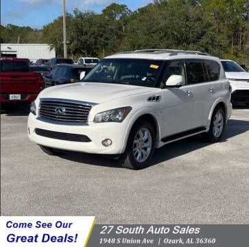 2014 Infiniti QX80 for sale at 27 South Auto Sales in Ozark AL