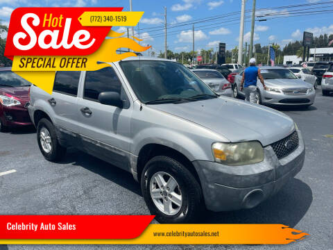 2006 Ford Escape for sale at Celebrity Auto Sales in Fort Pierce FL