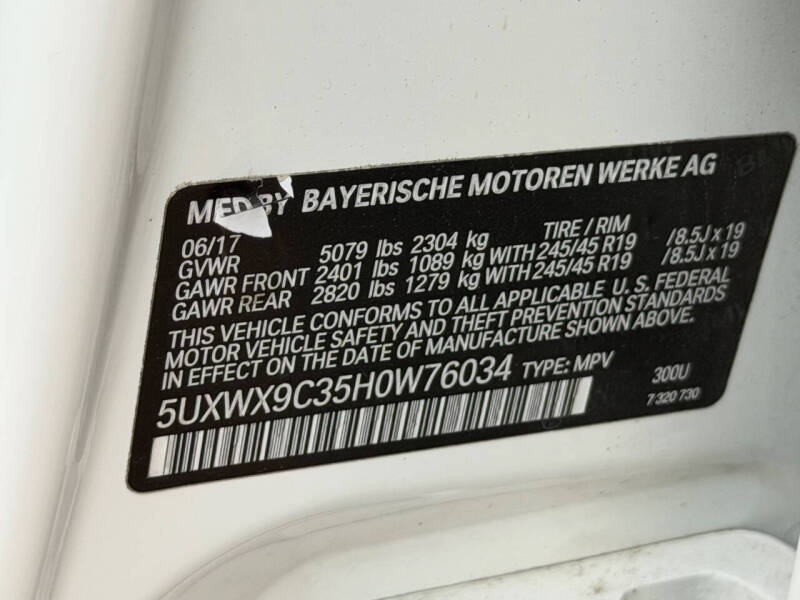 2017 BMW X3 xDrive28i