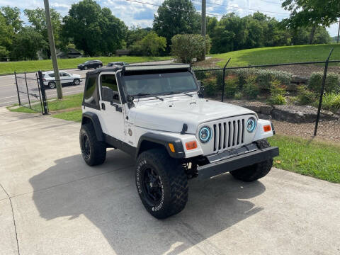 2000 Jeep Wrangler for sale at HIGHWAY 12 MOTORSPORTS in Nashville TN