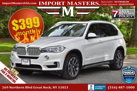 2018 BMW X5 for sale at Import Masters in Great Neck NY