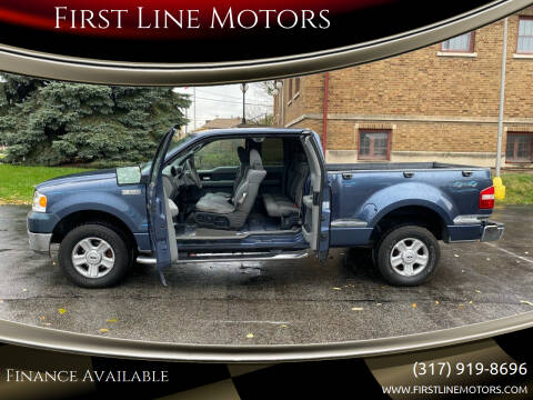2004 Ford F-150 for sale at First Line Motors in Brownsburg IN