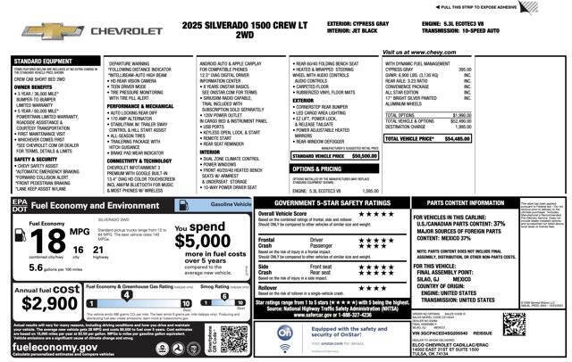 2025 Chevrolet Silverado 1500