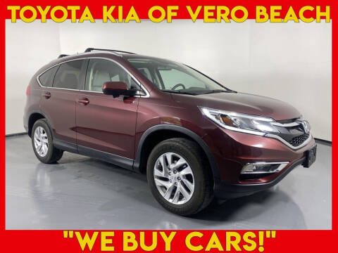 2016 Honda CR-V for sale at PHIL SMITH AUTOMOTIVE GROUP - Toyota Kia of Vero Beach in Vero Beach FL