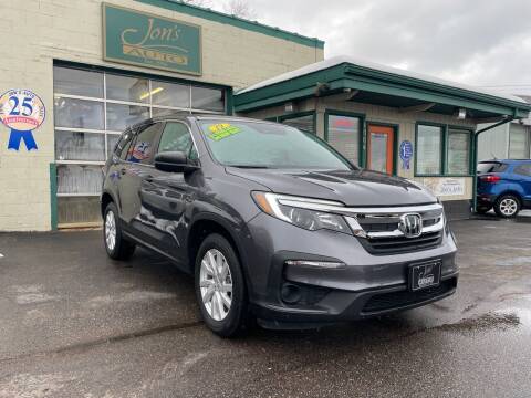 2019 Honda Pilot for sale at Jon's Auto in Marquette MI