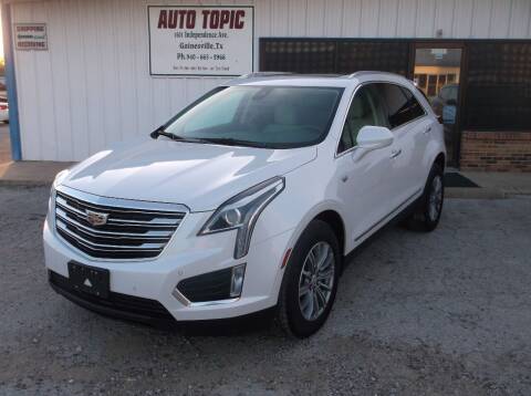 2017 Cadillac XT5 for sale at AUTO TOPIC in Gainesville TX