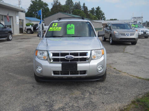 2012 Ford Escape for sale at Shaw Motor Sales in Kalkaska MI