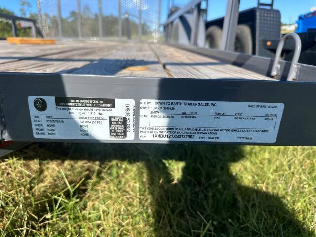 2025 Down 2 Earth 6x12 Single Axle