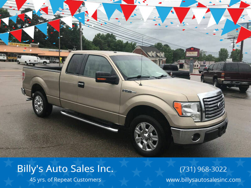 2011 Ford F-150 for sale at Billy's Auto Sales in Lexington TN