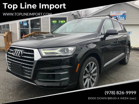 2017 Audi Q7 for sale at Top Line Import in Haverhill MA