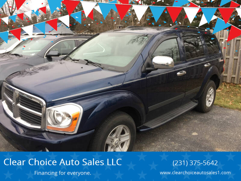 2006 Dodge Durango for sale at Clear Choice Auto Sales LLC in Twin Lake MI