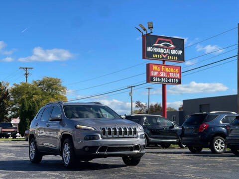 2018 Jeep Cherokee for sale at MD Financial Group LLC in Warren MI