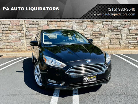 2015 Ford Focus for sale at PA AUTO LIQUIDATORS in Huntingdon Valley PA