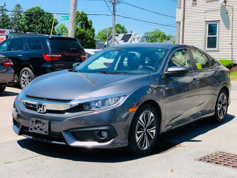 2018 Honda Civic for sale at Tonny's Auto Sales Inc. in Brockton MA