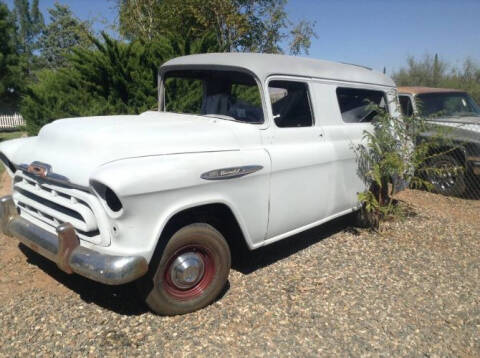 1957 Chevrolet Suburban for sale at Classic Car Deals in Cadillac MI