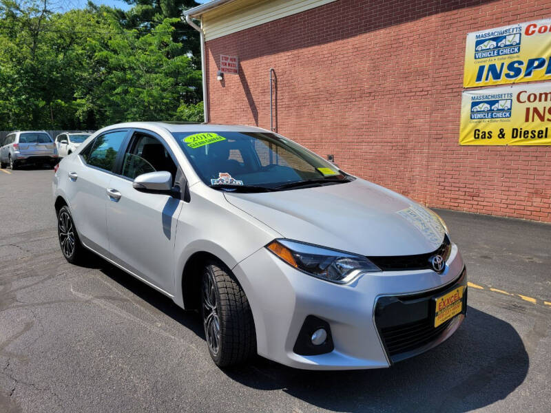 2014 Toyota Corolla for sale at Exxcel Auto Sales in Ashland MA