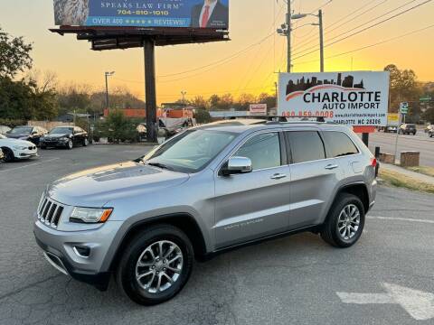 2014 Jeep Grand Cherokee for sale at Charlotte Auto Import in Charlotte NC