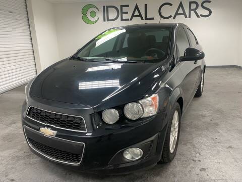 2013 Chevrolet Sonic for sale at Ideal Cars Broadway in Mesa AZ